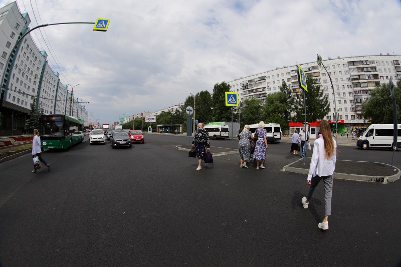 ГИБДД Челябинска нашла недостатки в ремонте Комсомольского проспекта