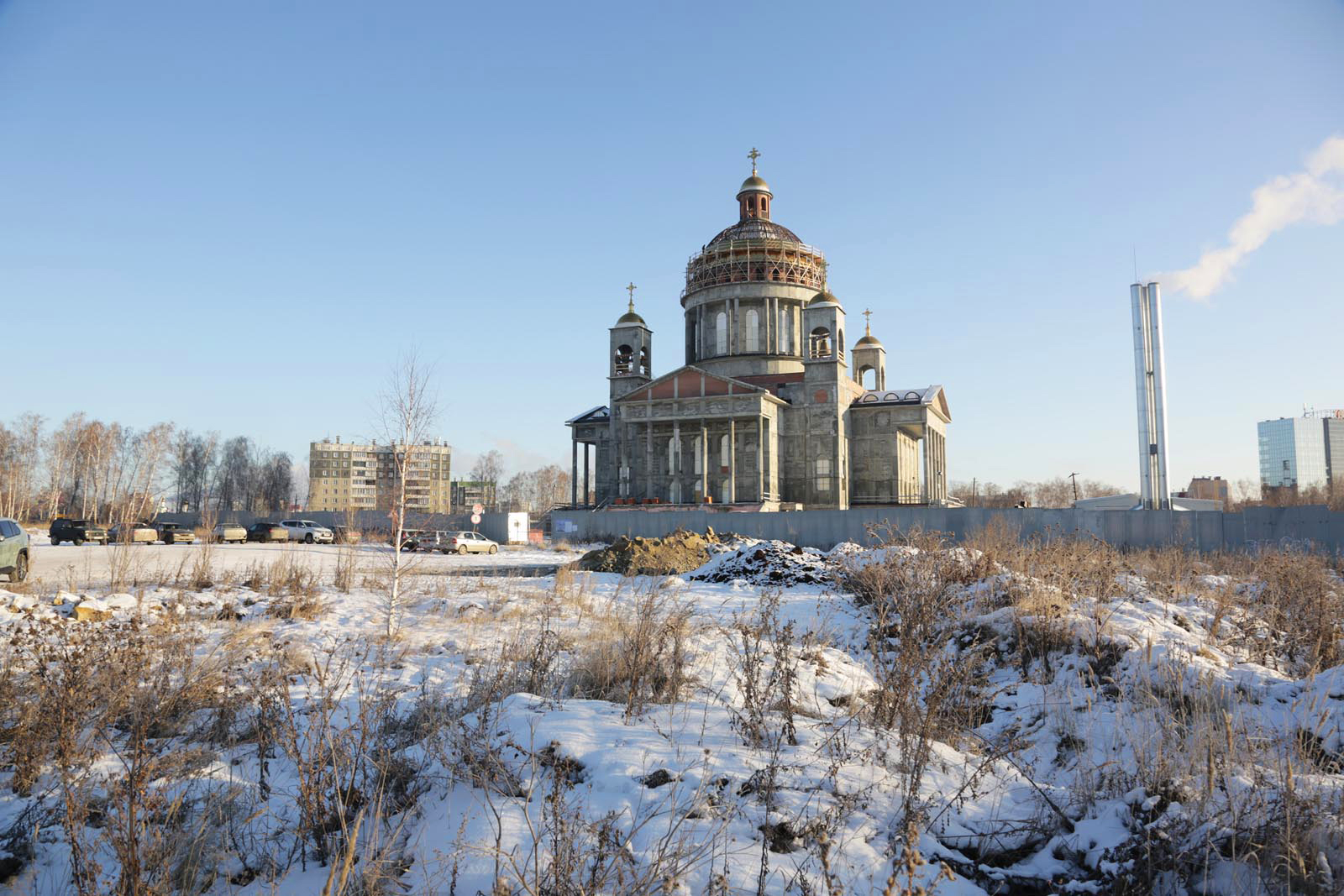 На строительство Кафедрального собора в Челябинске пожертвовали миллиард рублей