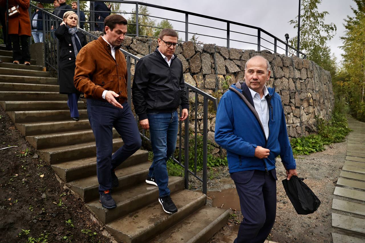 Алексей Текслер оценил два новых сквера на Северо-западе Челябинска