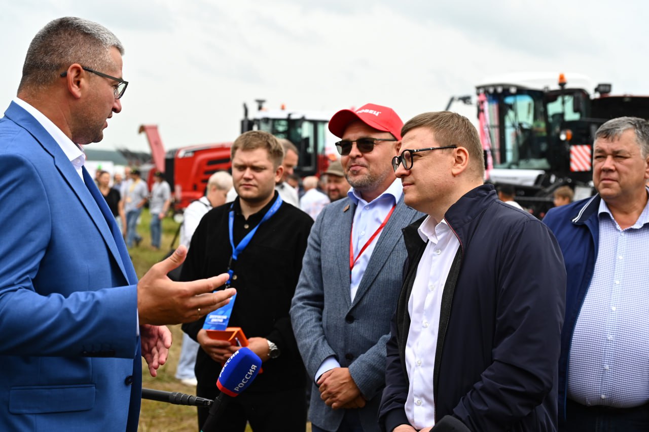 На открытии «Дня поля – 2025» Текслер заявил о важности продуктового суверенитета