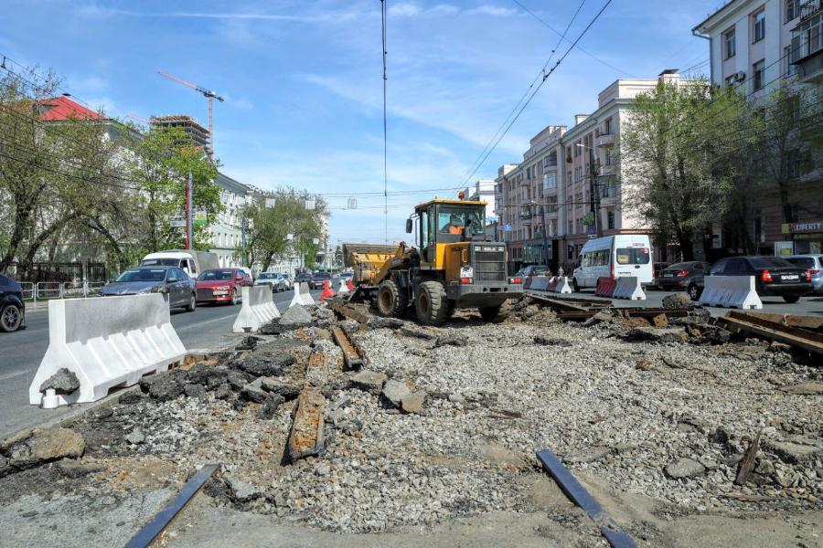 Часть Свердловского проспекта в Челябинске перекроют на день*1