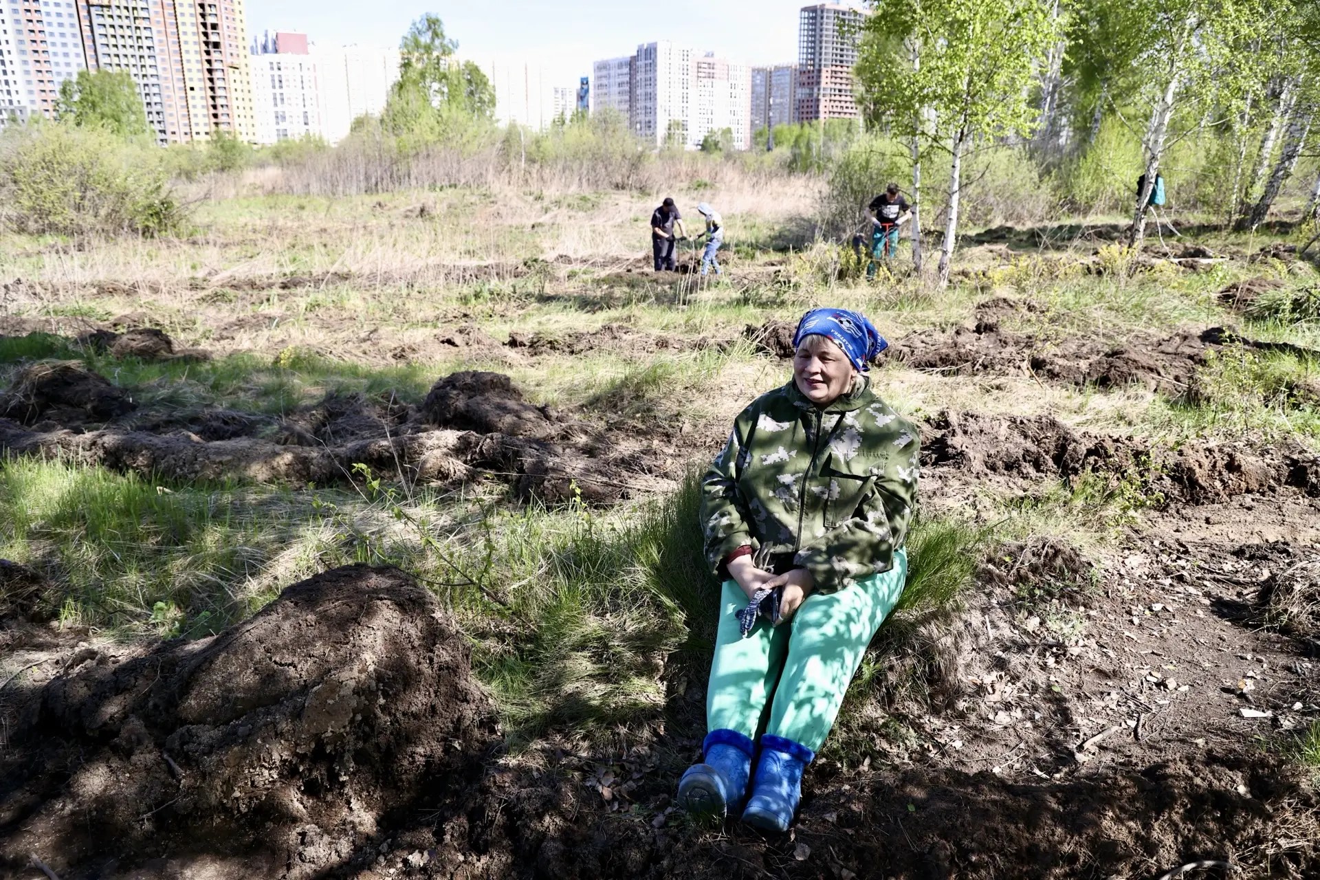 Сосновый строй заступил на вахту памяти и чистого воздуха в Челябинске