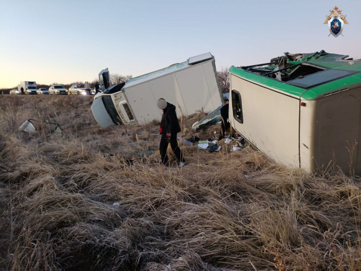СК завел дело по перевороту маршрутного автобуса под Магнитогорском*