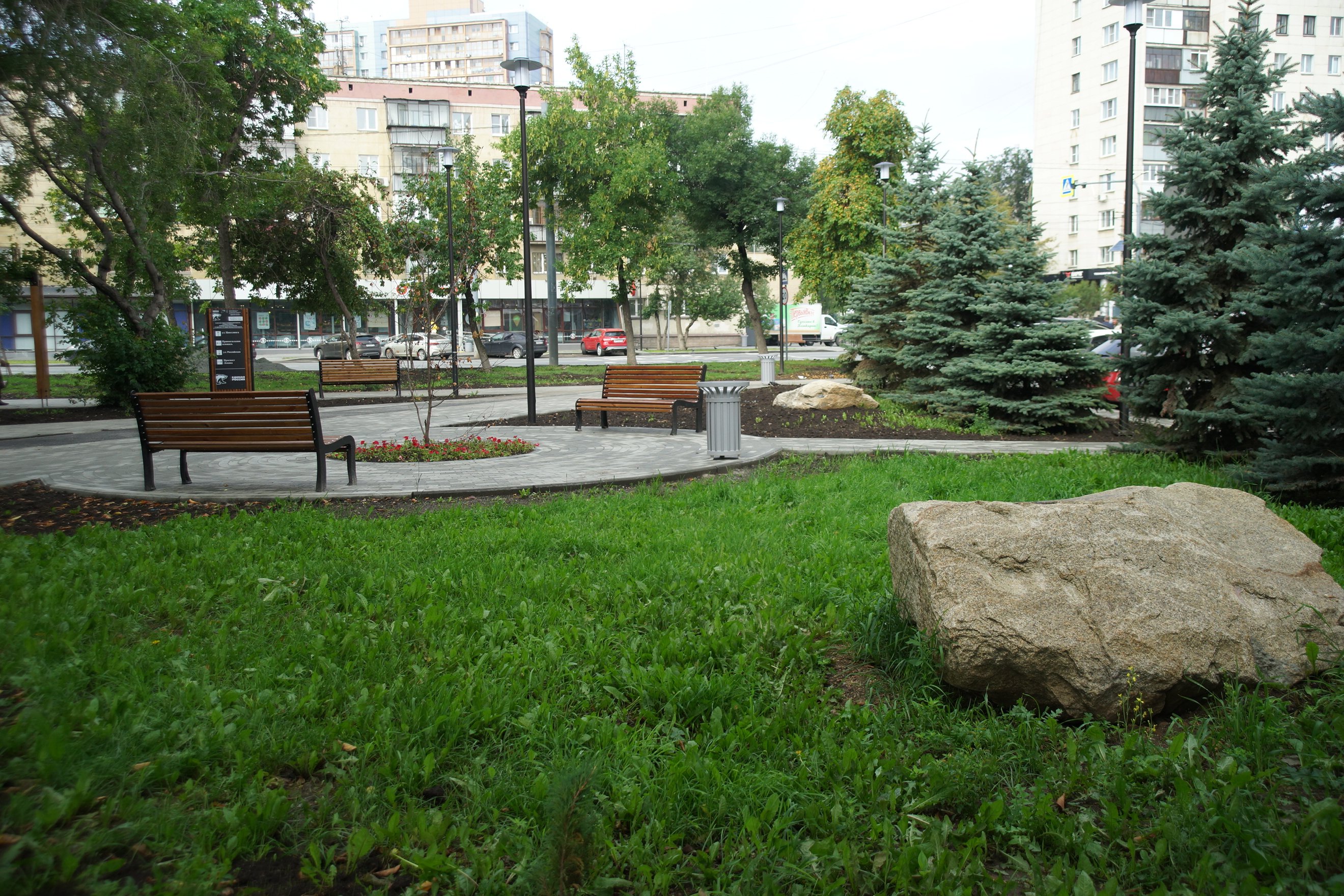 Новые прогулочные бульвары появились в центре Челябинска
