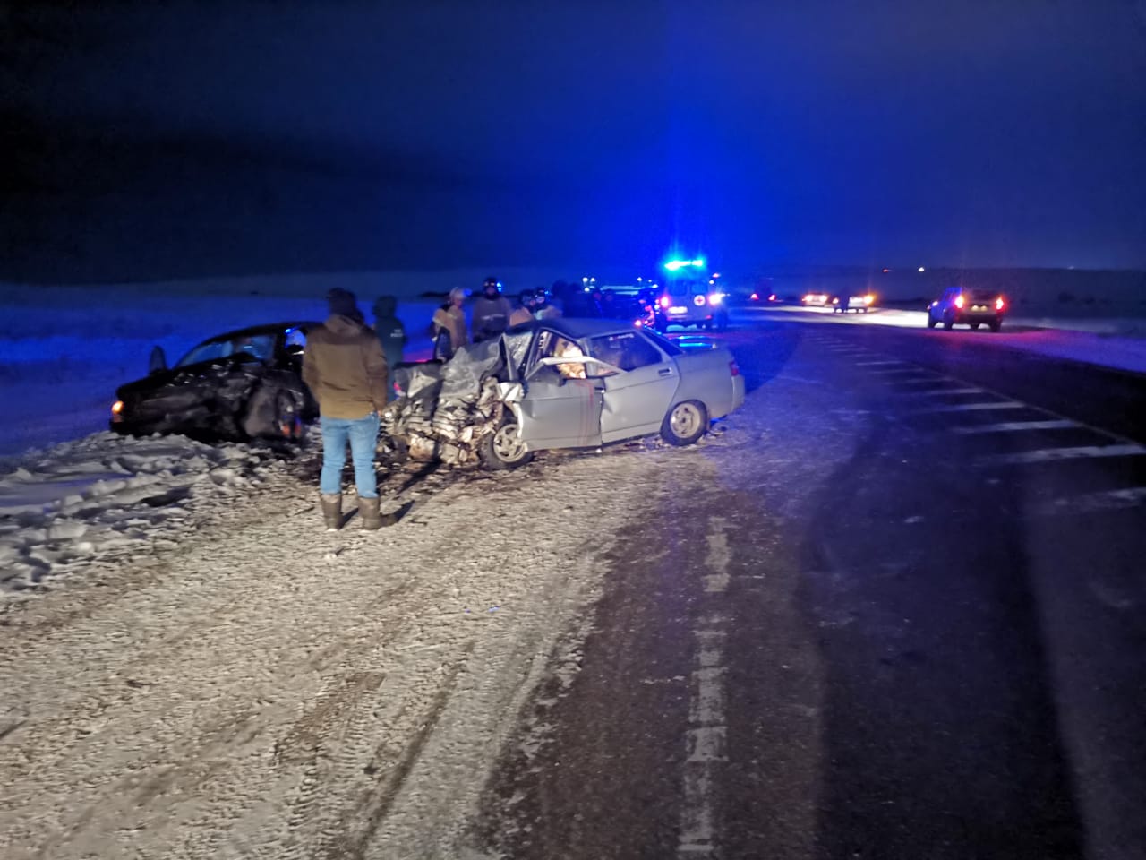 Два человека погибли и трое пострадали в ДТП под Магнитогорском