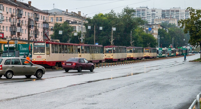 Трамвайное движение в Челябинске не станут закрывать на выходные*1