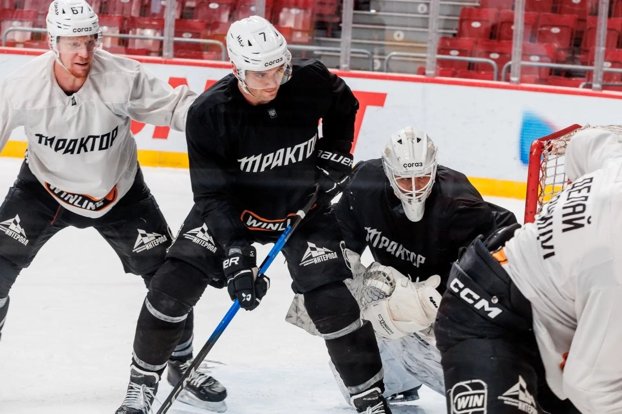 «Готовы сражаться»: «Трактор» провел открытую тренировку на старте плей-офф