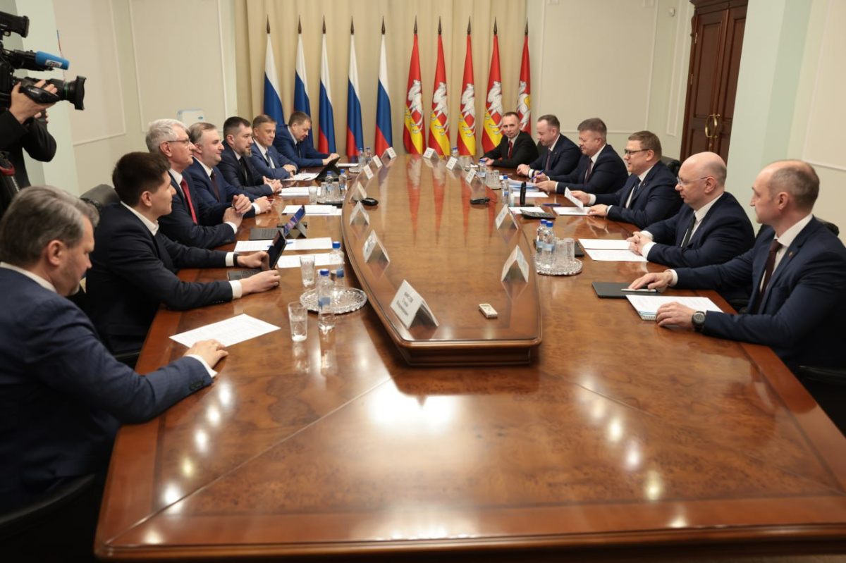 Алексей Текслер обсудил текущие задачи с представителями партий в ЗСО*1