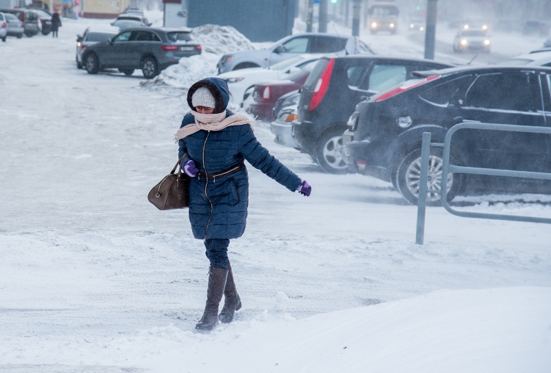 В Челябинской области на выходные пообещали снегопады и морозы*1