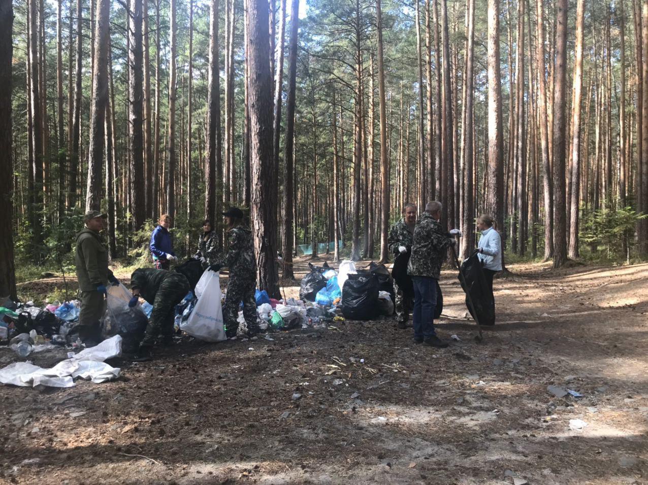 Огромные свалки с пищевыми отходами нашли волонтеры на Тургояке