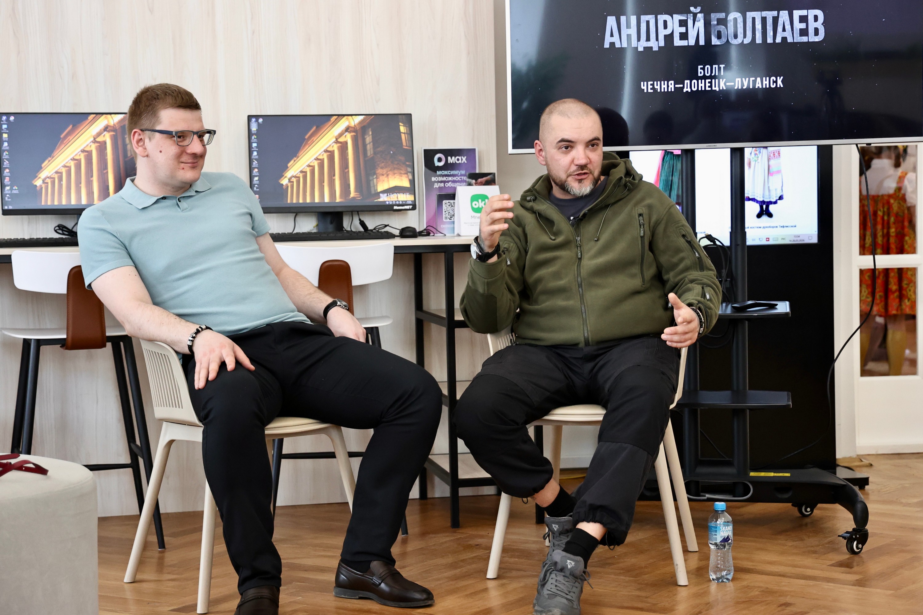 Разведчик рассказал челябинским  школьникам о службе в Чечне и на Донбассе