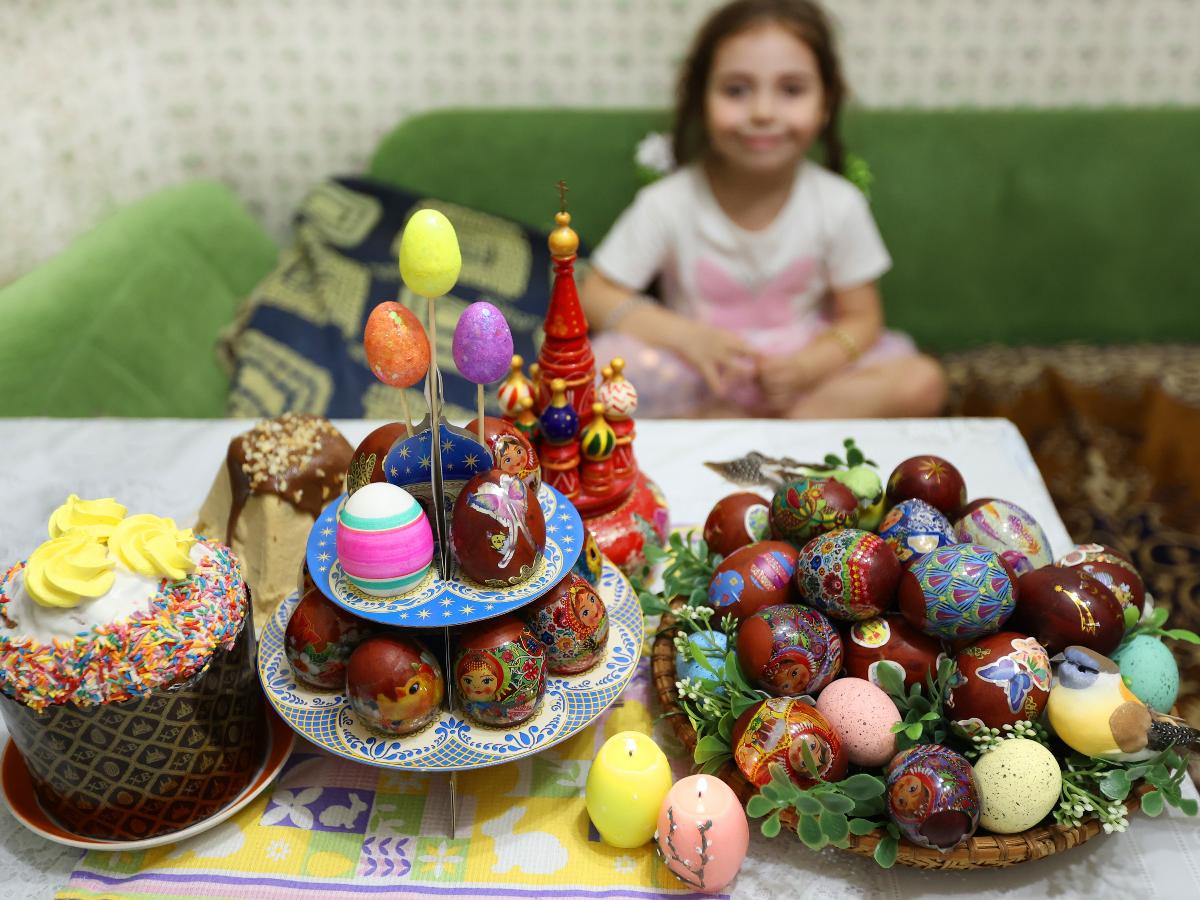 В шесть раз увеличился спрос на украшенные пасхальные яйца в Челябинске*