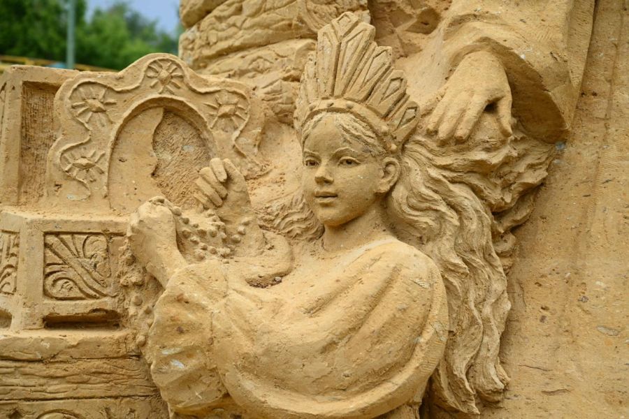 Четыре новые песочные скульптуры презентуют на фестивале в Челябинске
