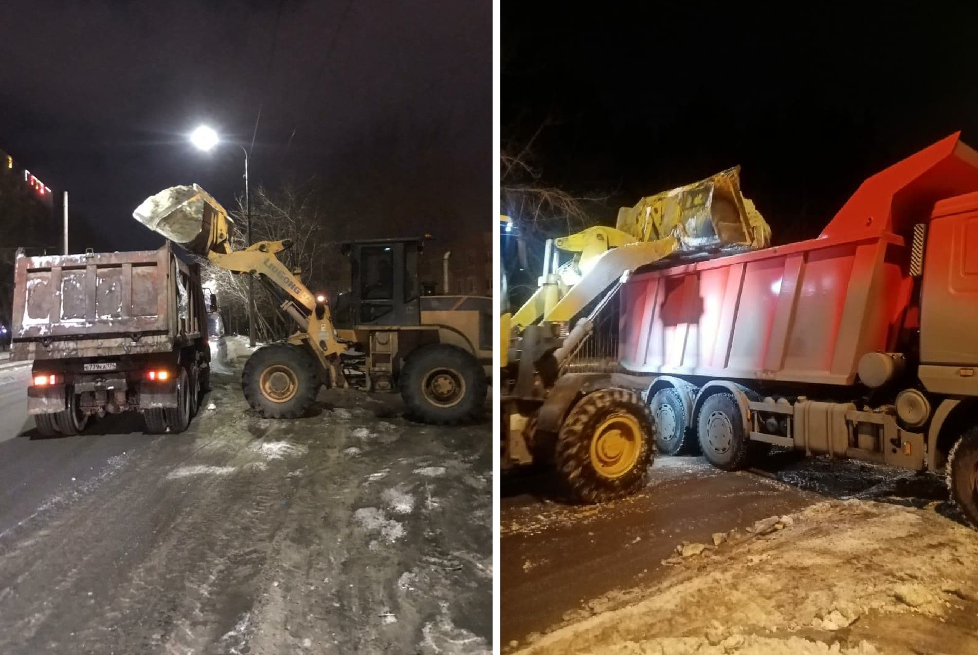 24 марта в Челябинске снег чистят 295 дорожных рабочих и спецтехника