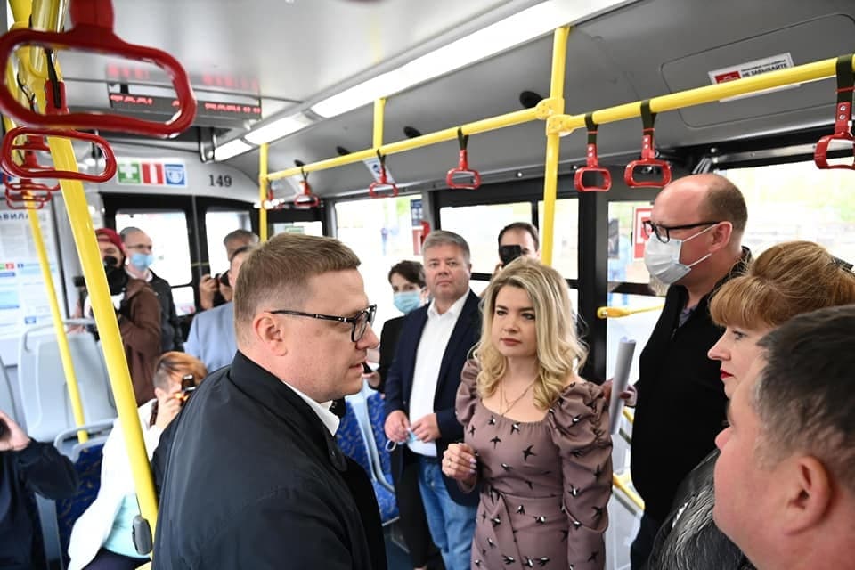 В Миассе появился первый в Челябинской области цифровой троллейбус*1