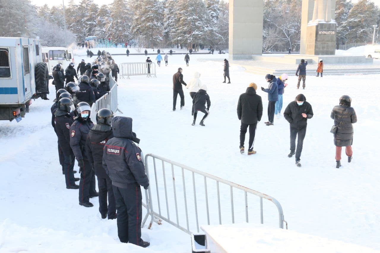 Челябинский общественник оценил действия полиции на уличной акции