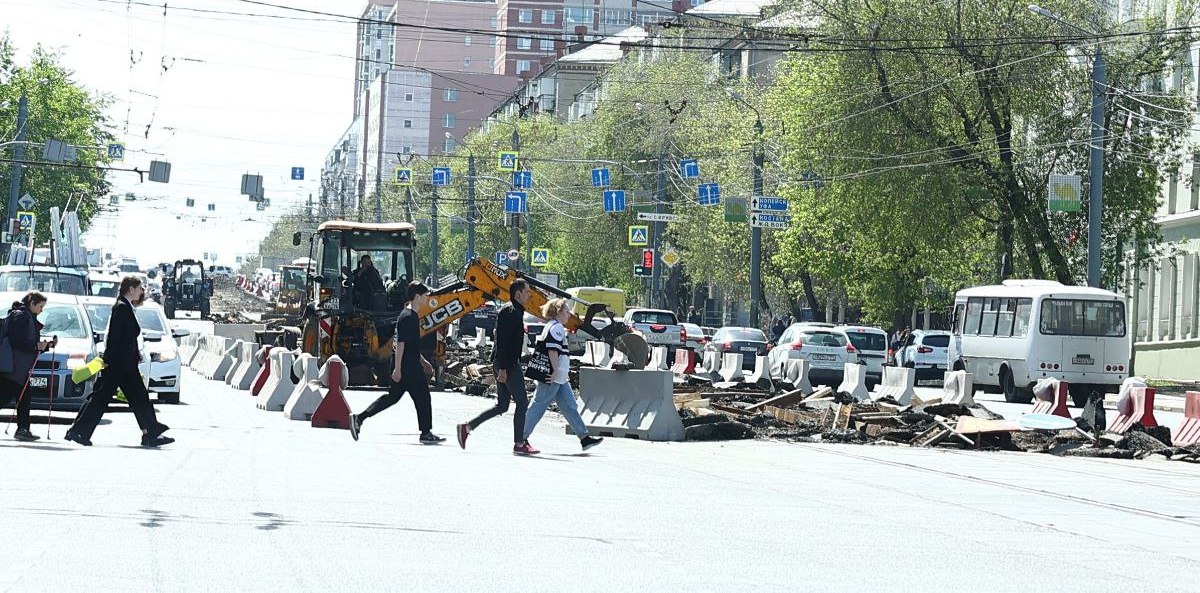 В Челябинске опять закроют проезд по перекрестку на улице Горького*1
