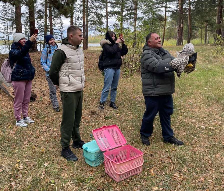Сов из центра Карена Даллакяна выпустили в бору Чебаркулького района