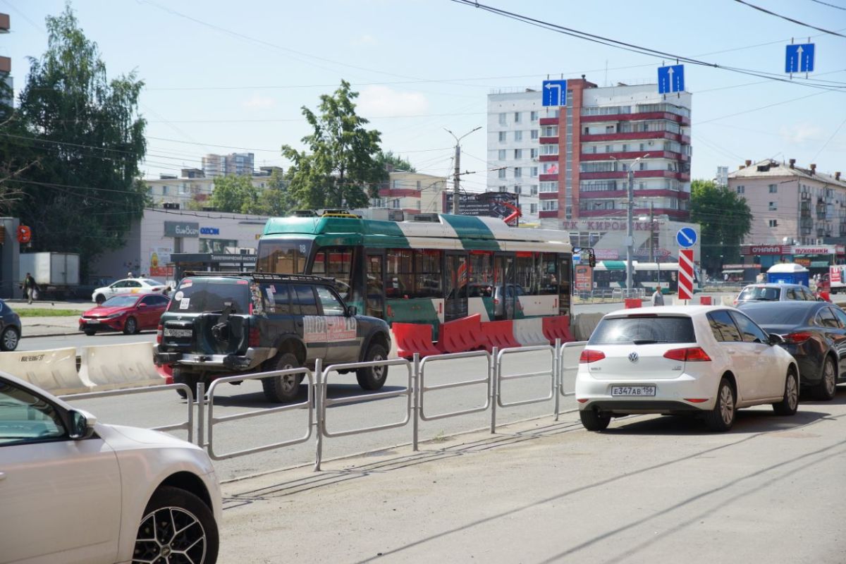 В Челябинске закроют движение трамваев на ЧТЗ и в Ленинский район*1