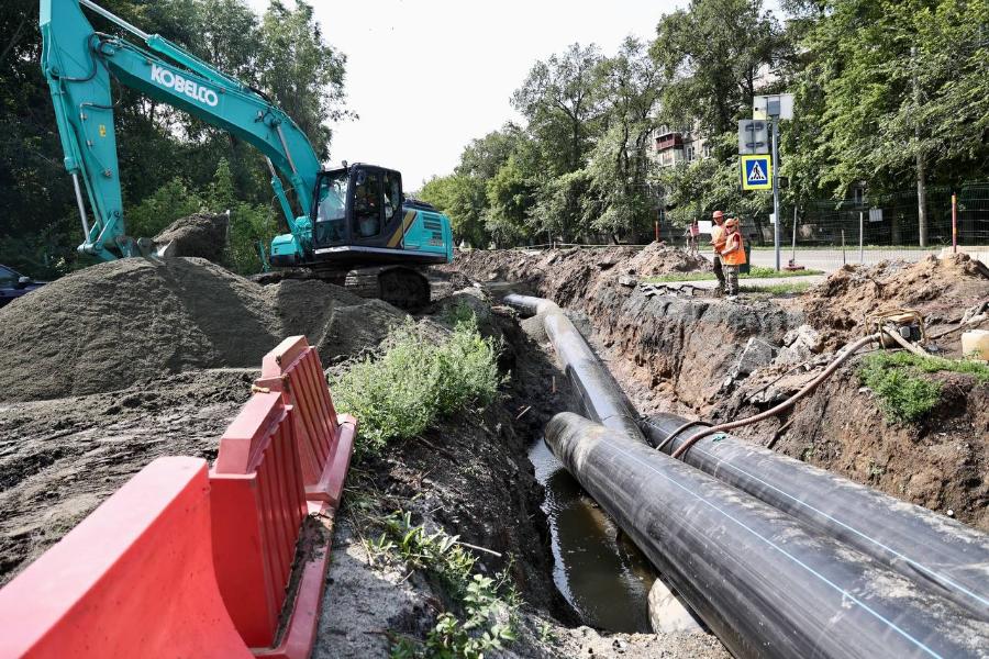 На крупном проспекте в Челябинске временно ограничили движение*1