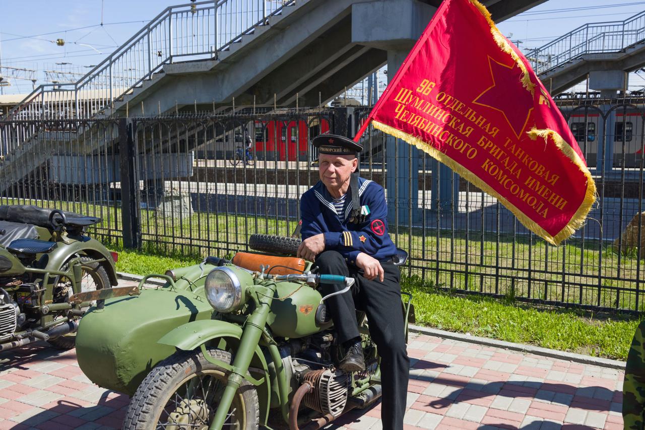 Более 7 тысяч человек встретили «Поезд Победы» в Челябинске