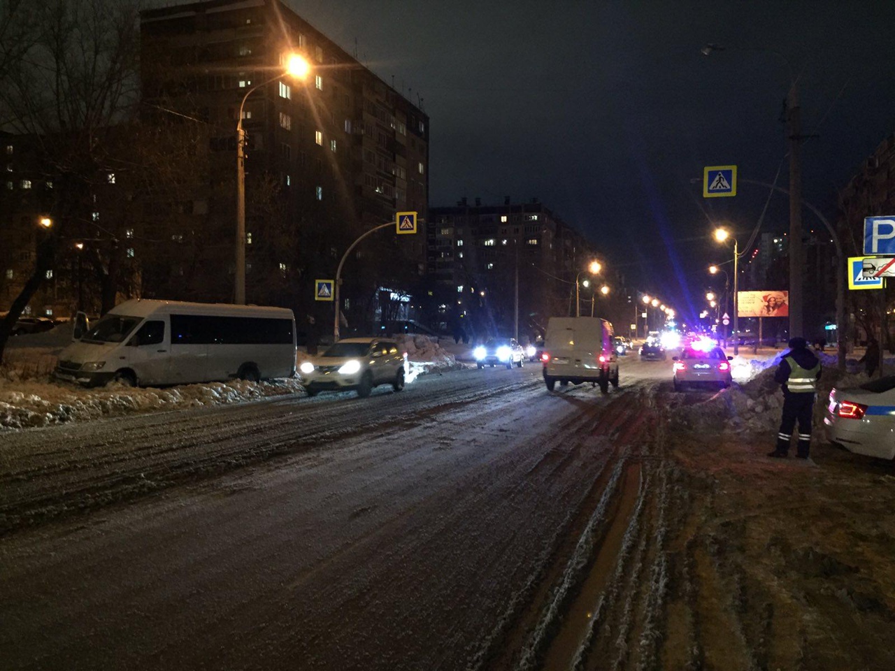 В ДТП с микроавтобусом в Челябинске травмы получила 2-летняя девочка