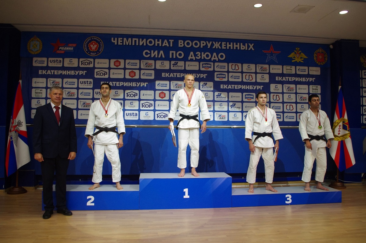 Челябинские дзюдоисты выиграли две награды на чемпионате Вооруженных Сил России