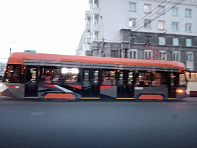 В Челябинске назвали причину поломки нового низкопольного трамвая