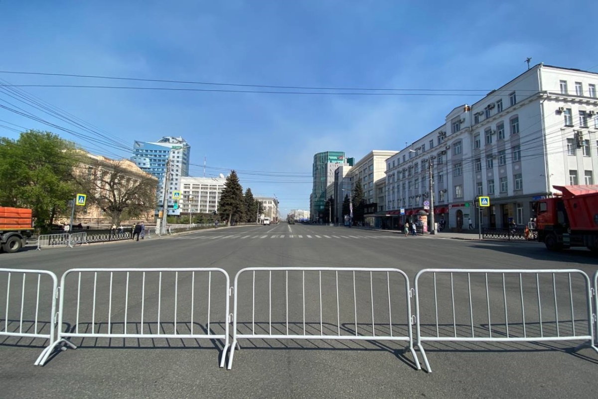 Движение по центру Челябинска закроют на семь часов 1 мая*1