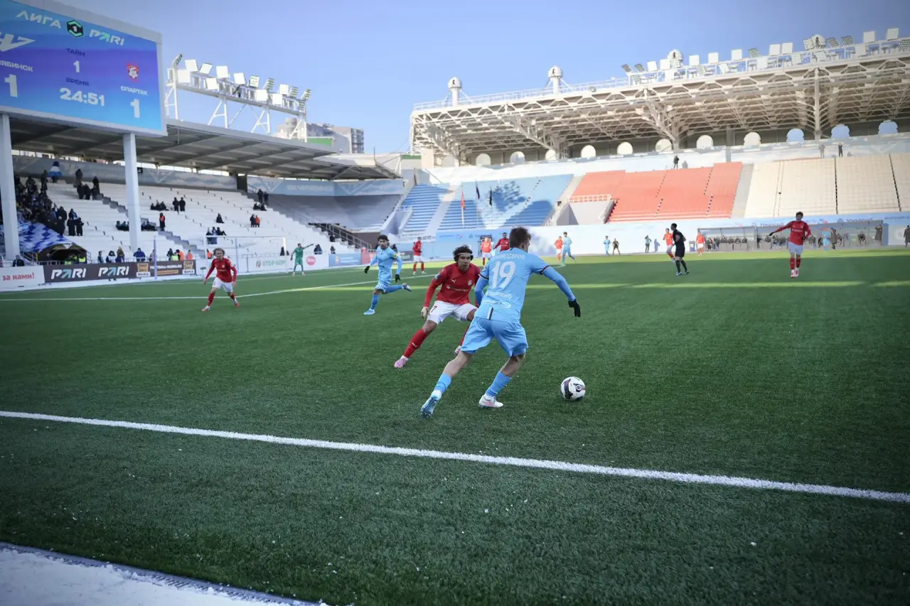 ФК «Челябинск» и «Спартак» из Костромы разошлись миром в результативном матче