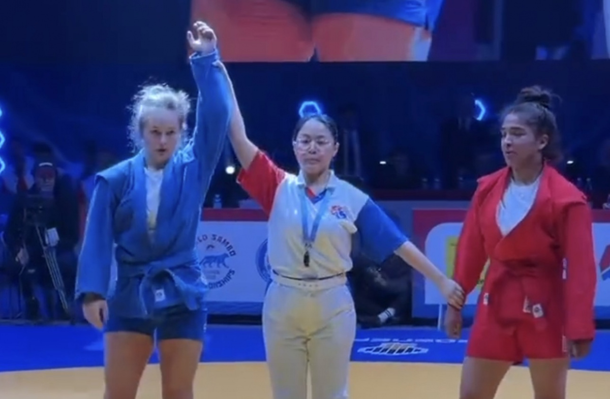 Челябинка Таисия Киреева стала чемпионкой мира по самбо*