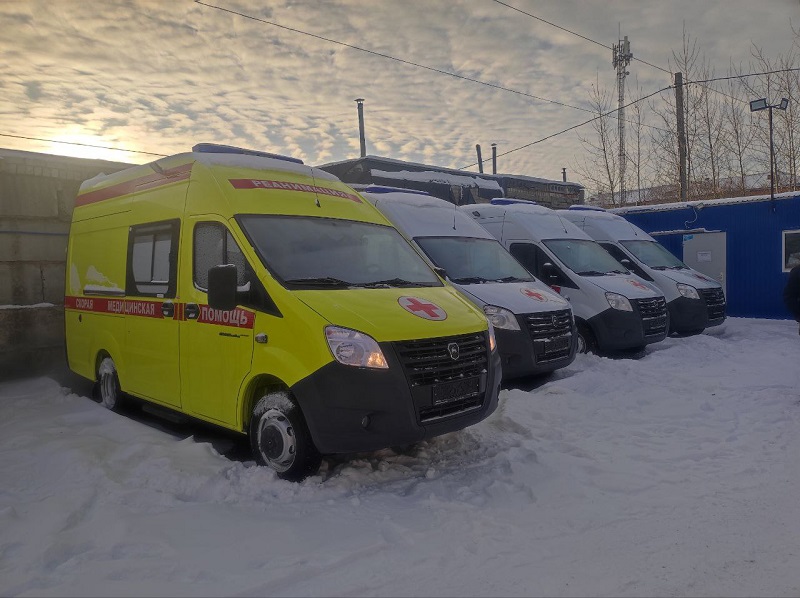 Новые отечественные кареты скорой помощи прибыли в Челябинскую область