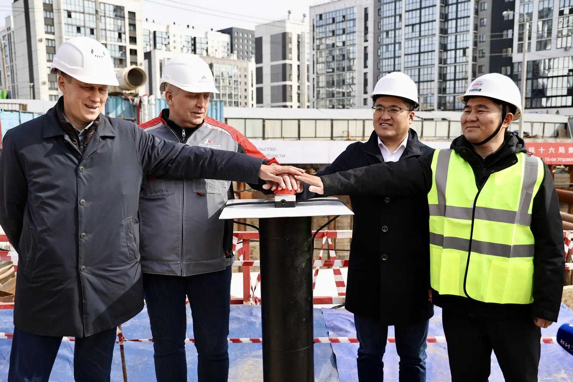 В Челябинске начали новый этап строительства первой линии метротрамвая