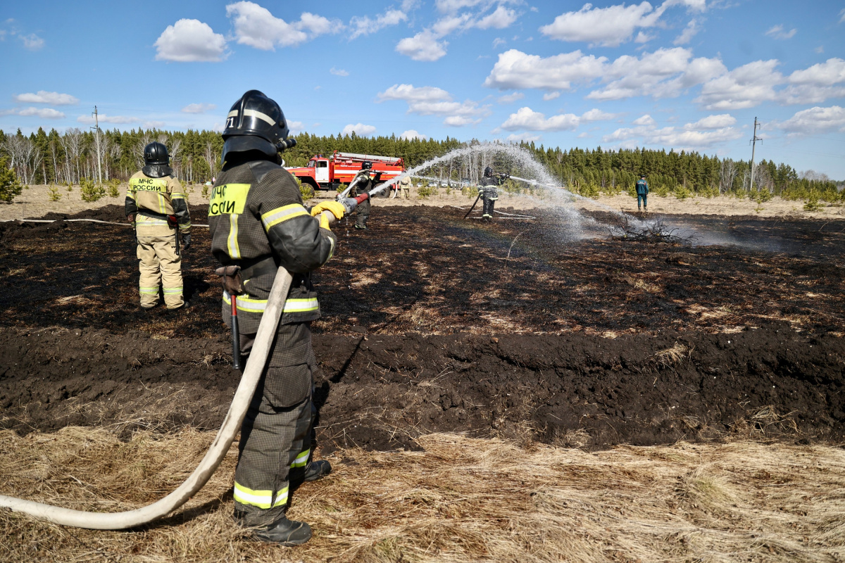 Челябинская область пылает: пожарные выезжали 77 раз за день*