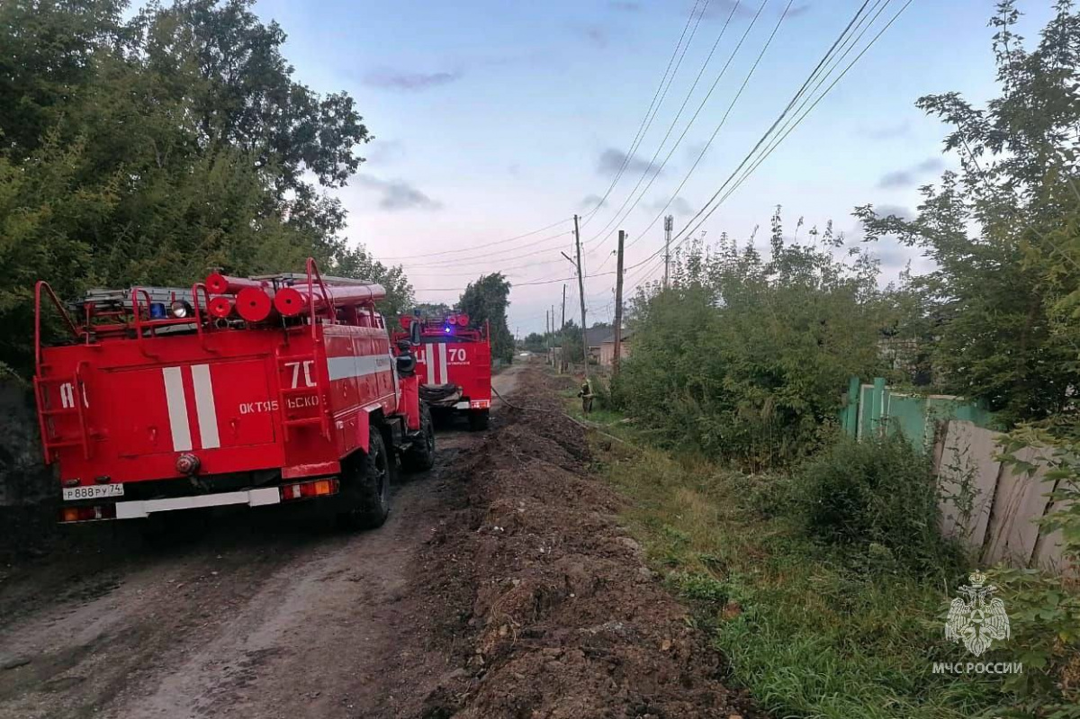 Женщина сгорела вместе с домом в Челябинской области*