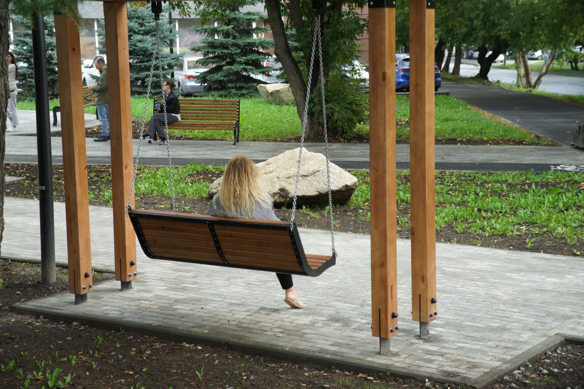 Новые прогулочные бульвары появились в центре Челябинска*1