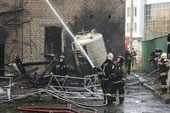 Фоторепортаж со взрыва в ковидной больнице Челябинска