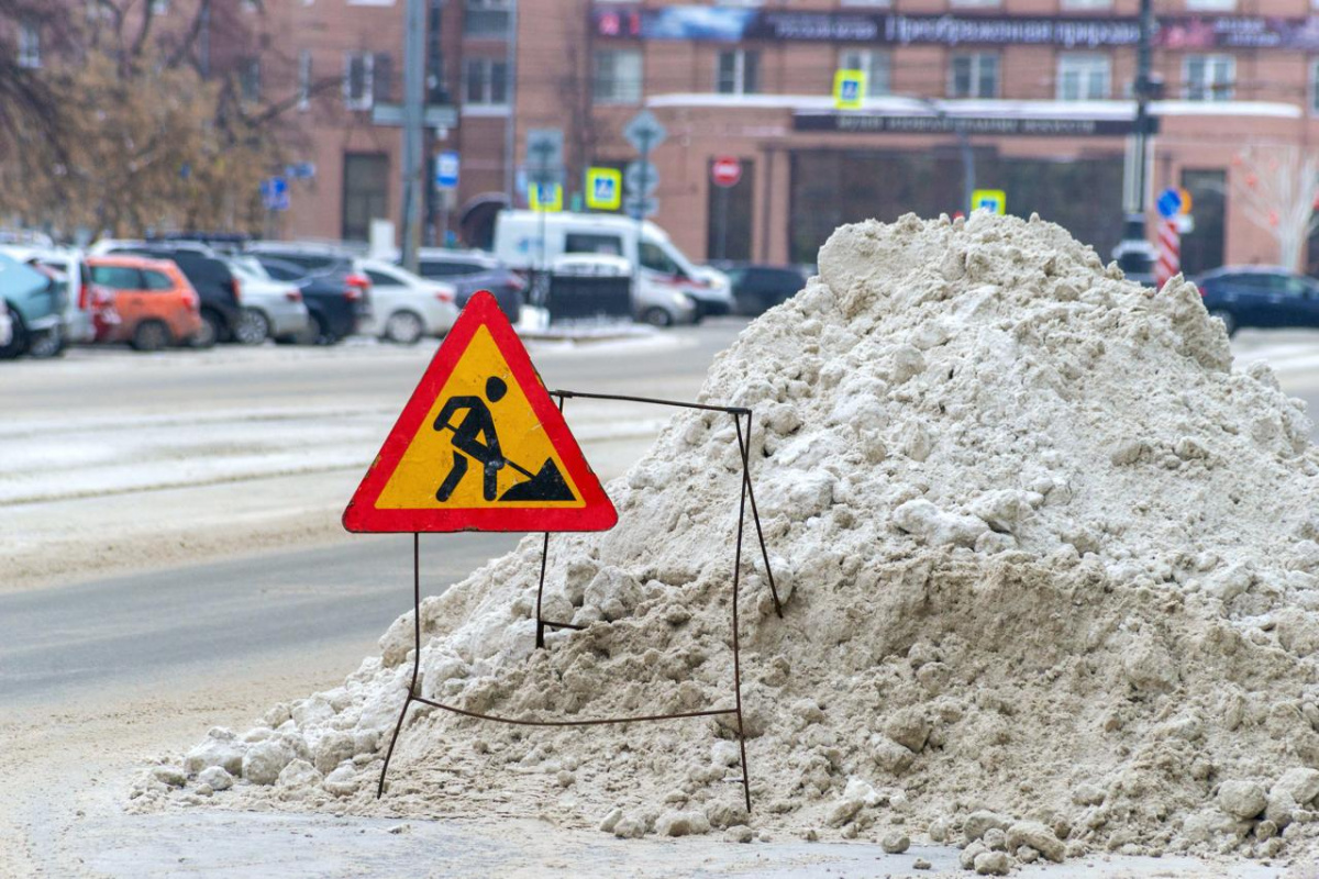 Участок улицы Черкасской в Челябинске закроют на ночь для уборки снега*
