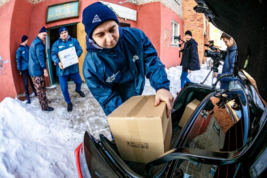 В Челябинской области возобновили развоз бесплатных продуктовых наборов*1