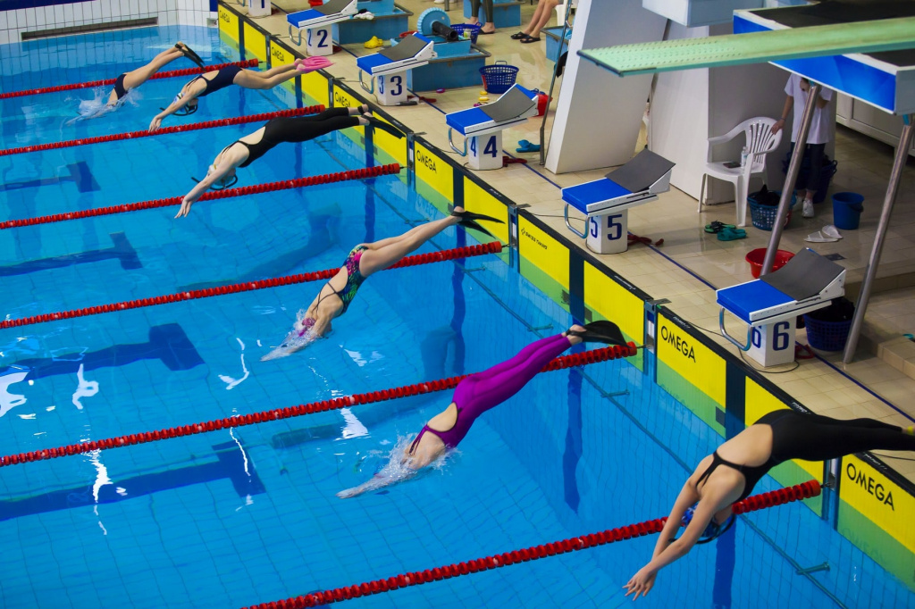 Всероссийские соревнования по плаванию в ластах