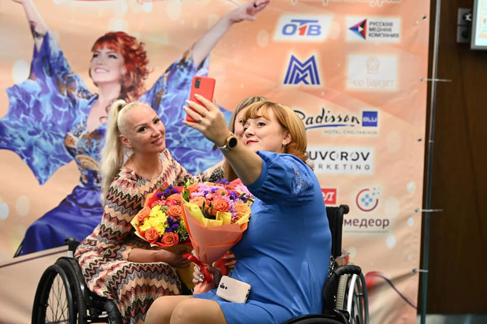 Ирина Текслер посетила конкурс красоты для особенных девушек