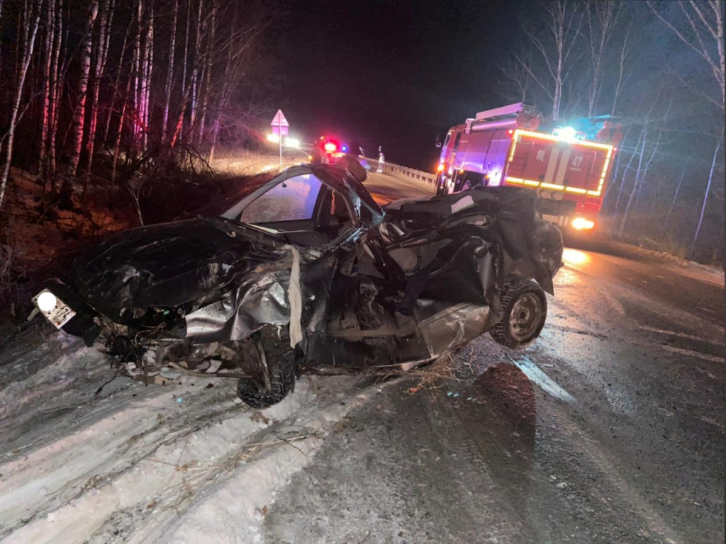 В Челябинской области 19-летний водитель на скорости выехал в кювет и погиб  | 24.12.2020 | Челябинск - БезФормата