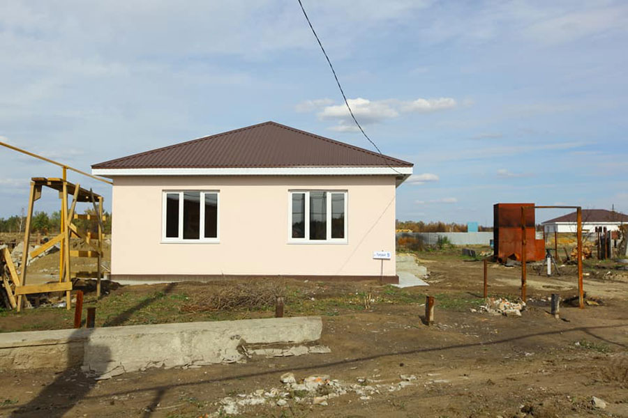 Погорельцы на юге Челябинской области получили новые дома