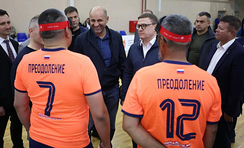 В Челябинске открыли футбольный корт для спортсменов с нарушением зрения