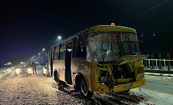 Стало известно о состоянии детей после ДТП со школьным ПАЗом под Челябинском