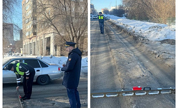 На подрядчика в Магнитогорске завели дело из-за снежных валов на дорогах