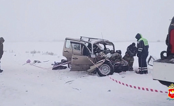 Три человека погибли при столкновении «Нивы» и фуры в Челябинской области