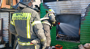 Челябинцы вытащили из горящего дома ребенка и женщину с инвалидностью