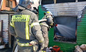 Челябинцы вытащили из горящего дома ребенка и женщину с инвалидностью