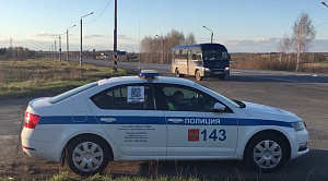 Сотрудники ГАИ поймали пьяного водителя автобуса под Челябинском